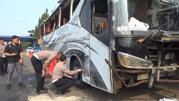 Sopir Bus Maut di Tol Cipali Ditetapkan Jadi Tersangka!