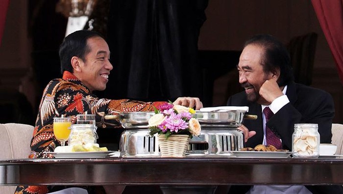 Istana Ungkap Isi dari Pertemuan Jokowi dengan Surya Paloh