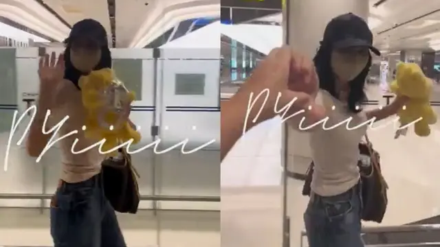 Lisa Blackpink Terlihat di Bandara Changi Singapura, Bakal Hadiri Konser Taylor Swift?