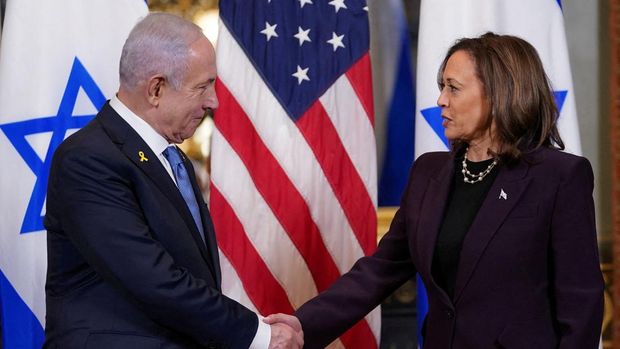 Kamala Harris 'Robek' Buku Biden, Teriaki Netanyahu-Perang Gaza Kelar