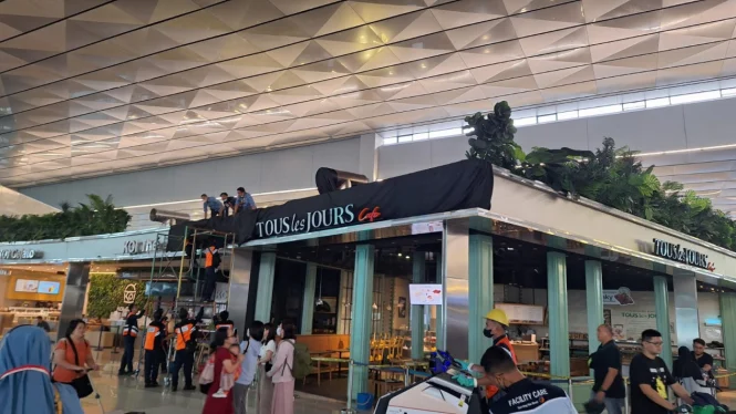 Resto di Terminal 3 Bandara Soekarno-Hatta Kebakaran